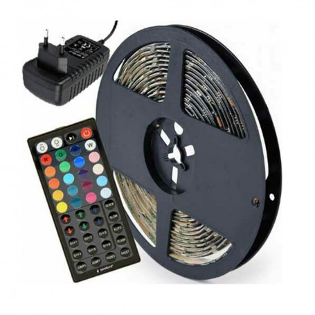 RGB LED STRIP WITH POWER SUPPLY 5M